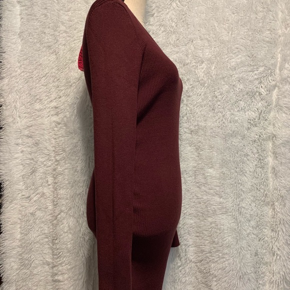 🆕Derek 𝐇𝐞𝐚𝐫𝐭 Rib LongSleeve Maternity Dress - Picture 5 of 16
